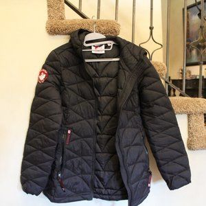 Black womens winter coat, Canada Weather Gear